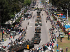 Forças Armadas fazem desfile em Brasília