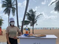 Farina in Natura promove degustação, no Cabo Branco