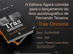 Fernando Teixeira lança autobiografia ‘Trás Ontonte’, no Santa Roza