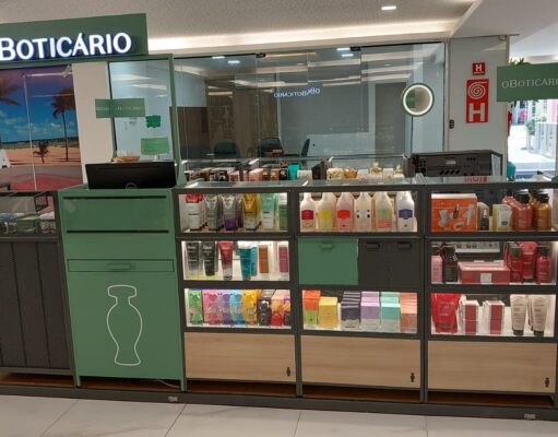 O Boticário inaugura quiosque no Pirâmide Shopping Tambaú