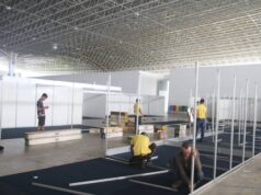 Começa a montagem da Feira Brasil Mostra Brasil