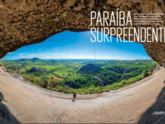 Roteiro Paraíbe-se é capa da Revista Azul