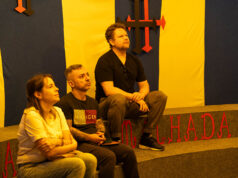 Selton Mello visita mostra sobre Ariano no Luzzco