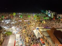 Festa de Reveillon em JP reúne multidão na orla
