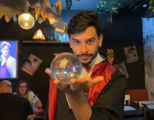 Restaurante temático estreia “Domingos com Mágica” neste dia 29/06, em João Pessoa