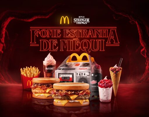 McDonald’s lança produtos em collab com Stranger Things, da Netflix