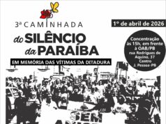 Caminhada do Silêncio lembra a Ditadura Militar e reivindica justiça pelas vítimas caminhada