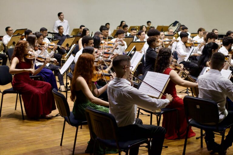 Tem Concerto da OSPB Jovem na quinta, 3 de setembro orquestra juvenil
