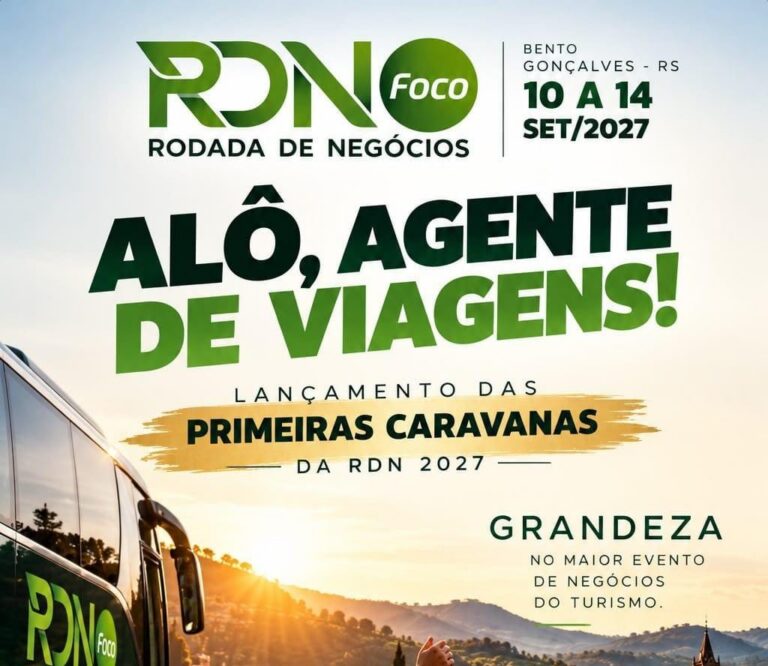 Foco Operadora lança campanha da Rodada de Negócios em Bento Gonçalves caravanas foco